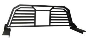 Delete - Headache Rack - Louvered with Window Cut Out