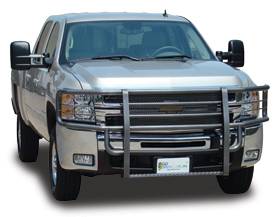 Rancher Grille Gaurds for Chevy Trucks - Rancher Grille Guards in Hammerhead Grey