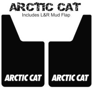 Classic Series Mud Flaps 20" x 12" - Artic Cat Mud Flaps Logo