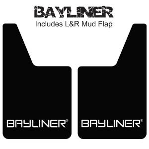 Classic Series Mud Flaps 20" x 12" - Bayliner Mud Flaps Logo