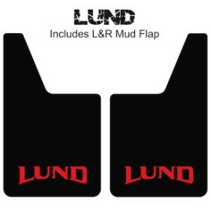 Classic Series Mud Flaps 20" x 12" - LUND Mud Flaps Logo