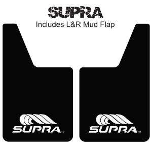 Classic Series Mud Flaps 20" x 12" - Supra Mud Flaps Logo