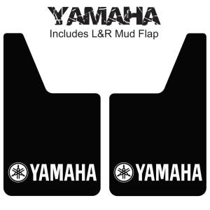 Classic Series Mud Flaps 20" x 12" - Yamaha Mud Flaps Logo