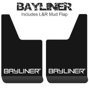 Contour Series Mud Flaps 19" x 12" - Bayliner Logo