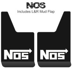 Contour Series Mud Flaps 19" x 12" - NOS Logo
