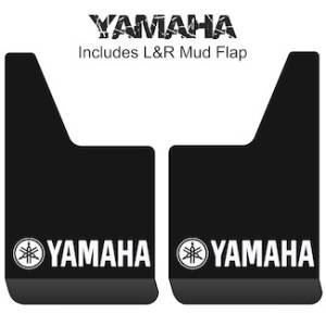 Contour Series Mud Flaps 19" x 12" - Yamaha Logo