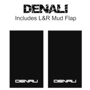 Heavy Duty Series Mud Flaps 22" x 13" - Denali Logo