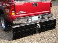 Towtector Premium Rock Guard (Steel Frame with 2 brush sets) - Full Size Trucks (78" Rock Guard System)