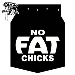 Arctic Cat Pro Climb 2012+ - "No Fat Chicks" Logo