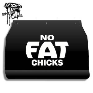 Arctic Cat ZR/ZL/ZRT Chassis - "No Fat Chicks" Logo