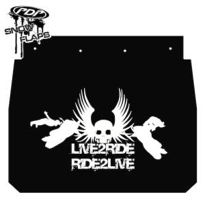 Ski Doo ZX/S-2000 1992-2003 - "Live 2 Ride" Logo