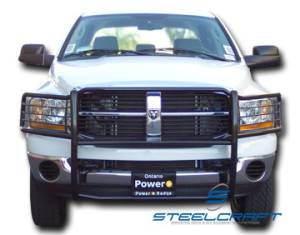 Grille Guards - Stainless Steel - Dodge