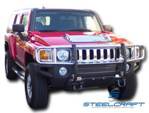 Grille Guards - Stainless Steel - Hummer
