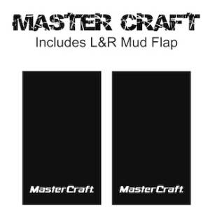 Proven Design - Heavy Duty Series Mud Flaps 22" x 13" - Master Craft Logo