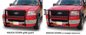Grille Guards & Brush Guards - Go Industries Grille Guards - Knock Down Grille Guards