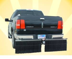 Mud Flaps by Style - Towtector Brush System - Towtector Premium with Double Brush Strips - Truck, Dually and RV Models