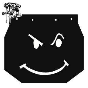 Snow Flaps - Ski Doo XP 2008+ - "Smiley" Logo