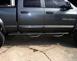 Tough Country Step Bars and Running Boards - Deluxe Step Bars for Dually - Dodge