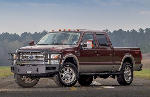 Hammerhead 600-56-0255 Winch Bumper with Full Grille Guard Ford F250 ...