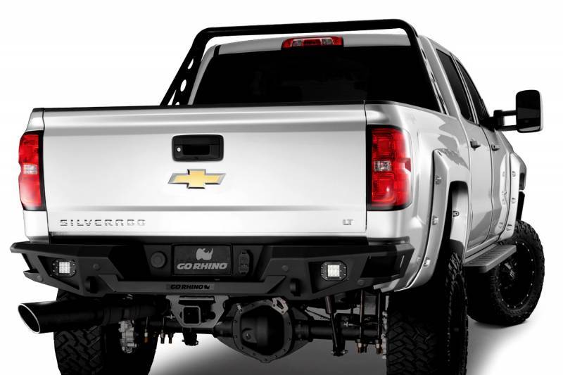 Go Rhino 28173T Rear Bumper Chevy Silverado 2500HD/3500 2015-2019