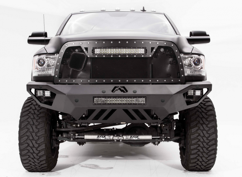 Fab Fours DR16-V4051-1 Vengeance Front Bumper With Sensors Dodge RAM ...