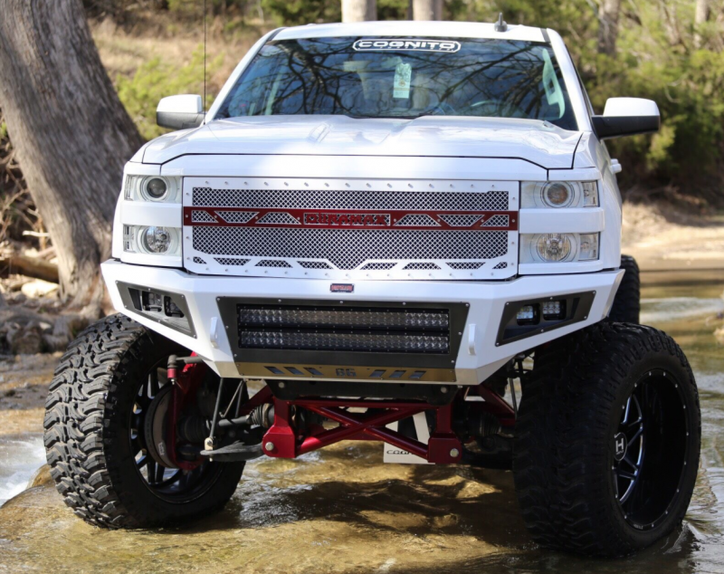 Bodyguard A2LFBC161X Low Profile Base Front Bumper Chevy Silverado 1500