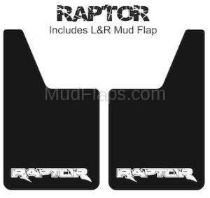 Classic Series Mud Flaps 20" x 12" - Raptor Logo