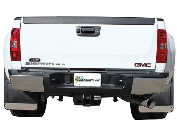 GO Industries - Go Industries S70736SET Dually Mud Flaps Chevy Silverado 3500 2011-2019