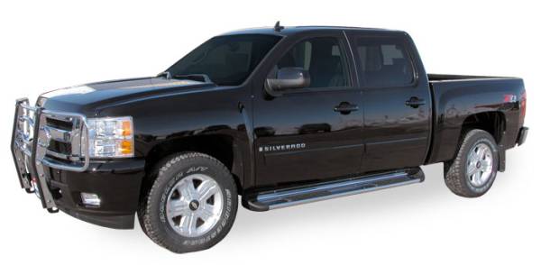 Luverne - Luverne 481143/581143 Stainless Steel Running Boards Chevy/GMC 2500HD/3500 Crew Cab 2001-2014