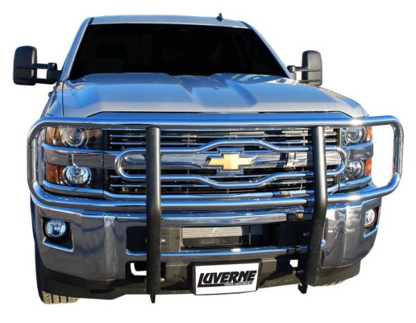 Luverne - Luverne 331443/331512 Chrome 2" Grille Guard Chevy Silverado 2500HD/3500 2015-2016