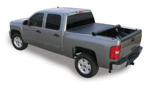 Access Cover - Access 22030159 TonnoSport Roll Up Tonneau Cover Nissan Titan Crew Cab 5ft 7 bed Clamps on with or without Utili-track 2004-2010