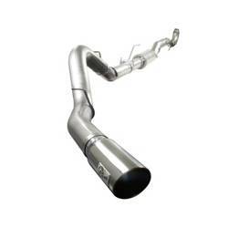 aFe Power - aFe Power 49-44035-P LARGE Bore HD Down-Pipe Back Exhaust System