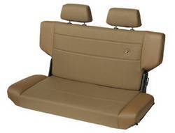 Bestop - Bestop 39439-37 TrailMax II Fold And Tumble Rear Bench Seat