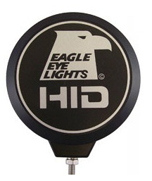 Eagle Eye Lights - Eagle Eye Lights CV-608-CVR Black ABS Cover with Eagle Eye Lights Logo and Wording "HID" Each