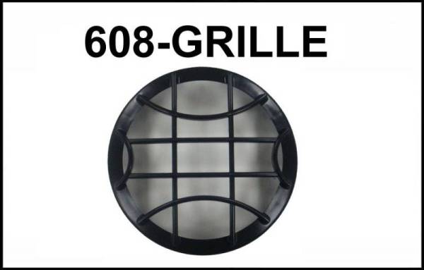 Eagle Eye Lights - Eagle Eye Lights CV-608-GRILL Black Grille Guard for 6 3/16" HID608 and Non-HID HG608 Lights No Wording Each
