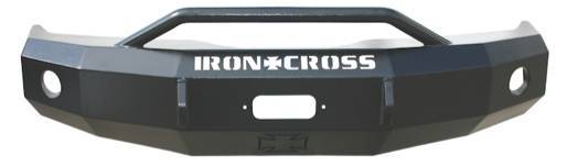 Iron Cross - Iron Cross 22-425-05 Winch Front Bumper with Push Bar Ford F250/F350/F450 2005-2007