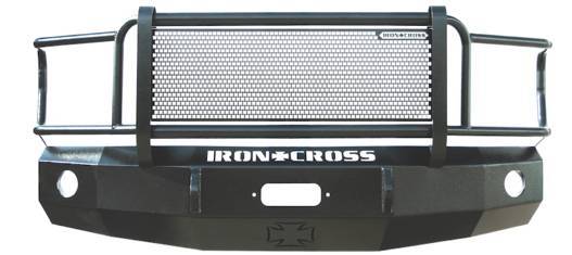 Iron Cross - Iron Cross 24-325-11 Winch Front Bumper with Grille Guard GMC Sierra 2500HD/3500 2011-2014