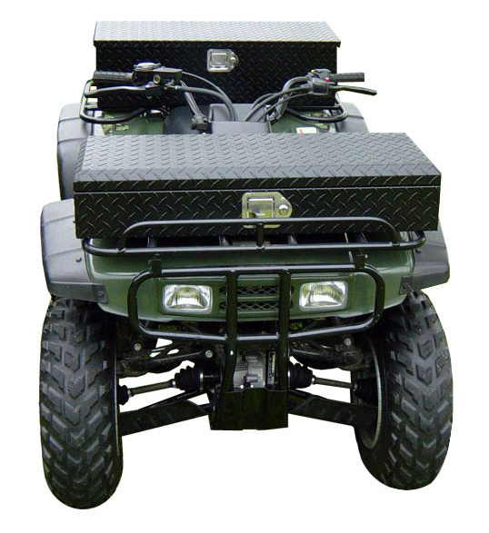 Owens - Owens 44006B Garrison ATV Utility Box Medium Black Tool Box