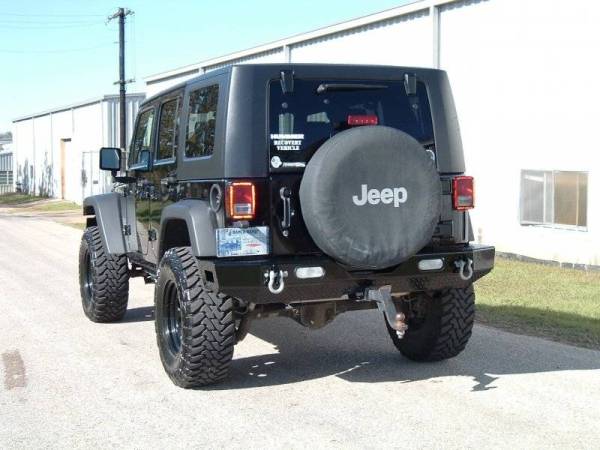 Ranch Hand - Ranch Hand BBJ071BLL Rear Bumper Jeep JK Wrangler 2007-2018