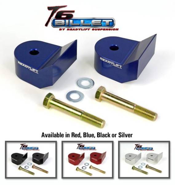 ReadyLIFT - ReadyLIFT T6-2111R 1.5" T6 Billet Leveling Kit Ford F250/F350 2005-2012 4WD Red