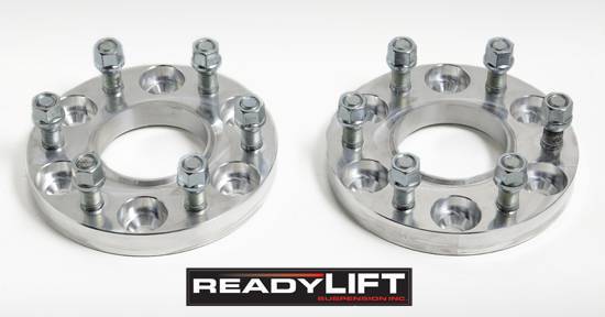 ReadyLIFT - ReadyLIFT 10-3485 GM Hub Centric 7/8 Wheel Adapters With Factory Holes