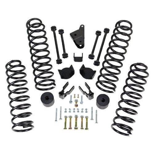 ReadyLIFT - ReadyLIFT 69-6400 SST Lift Kit 4.0" Front 3.0" Rear Jeep JK 2&4 Door Coil Spring 2007-2012 2WD & 4WD ALL