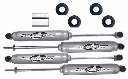 Rubicon Express - Rubicon Express RE8030 2" Budget Spacer Kit Includes Shocks Jeep ZJ 1993-1998