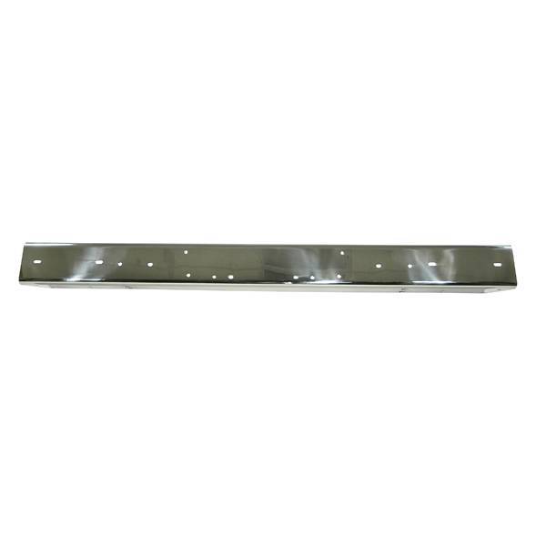 Rugged Ridge - Rugged Ridge 11107.04 Front Bumper Without Holes Stainless Steel Jeep Wrangler YJ 1987-1995