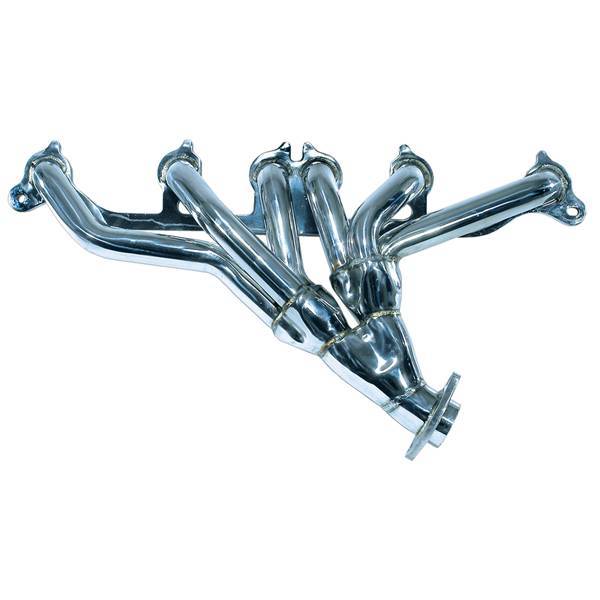Rugged Ridge - Rugged Ridge 17650.51 Header Assembly 1991-1998 40L Wrangler/Cherokee Includes Manifold Gaskets Polished Stainless