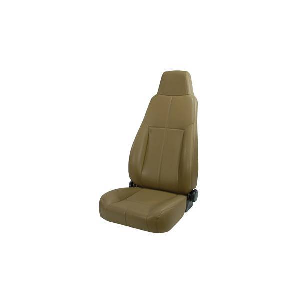 Rugged Ridge - Rugged Ridge 13403.37 Front Seat Factory Replacement With Recliner Late Model Head Rest Spice 1976-2002 CJ & Wrangler