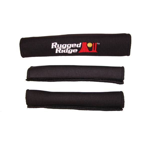 Rugged Ridge - Rugged Ridge 13305.52 Grab Handle Cover Kit Black 1997-2006 Wrangler