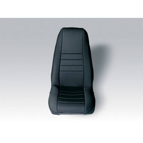 Rugged Ridge - Rugged Ridge 13211.01 Neoprene Seat Cover Fronts Pair Black 1991-1995 Wrangler