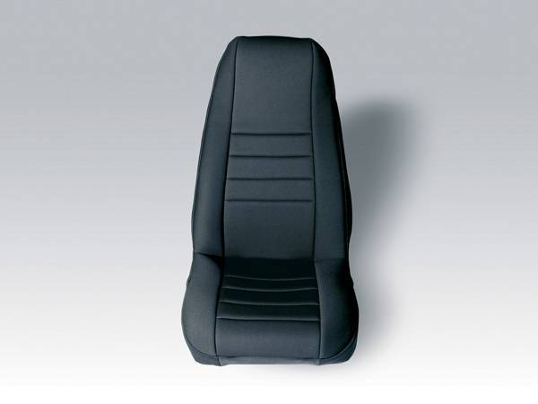 Rugged Ridge - Rugged Ridge 13210.01 Neoprene Seat Cover Fronts Pair Black 1997-2002 Wrangler