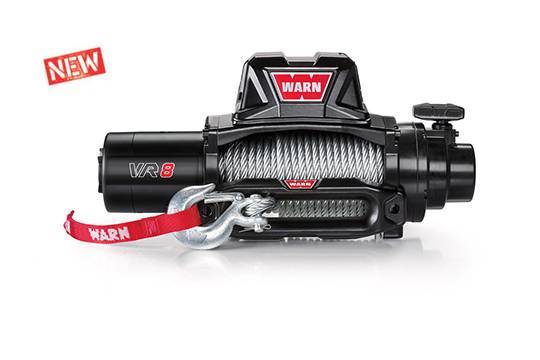 Warn - Warn 96800 VR8 Standard Duty Winch with Steel Rope